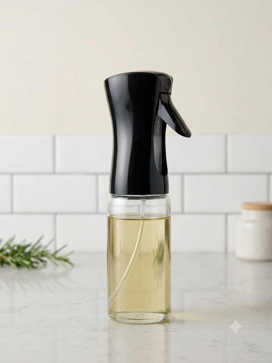 Bhumi Premium High-Pressure Aerosol-Free Cooking Oil  Spray Bottle (200ml)